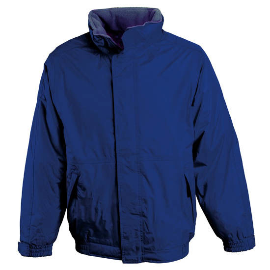 blouson impression Bleu marine