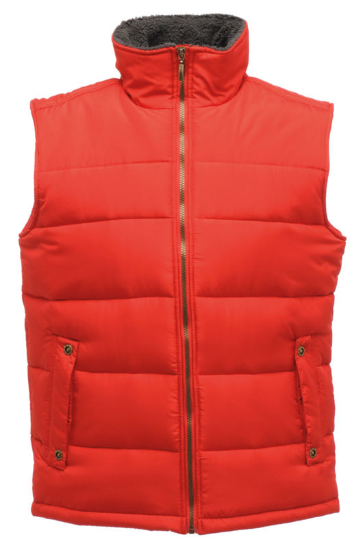 Kessa | Bodywarmer publicitaire pour homme Rouge 1