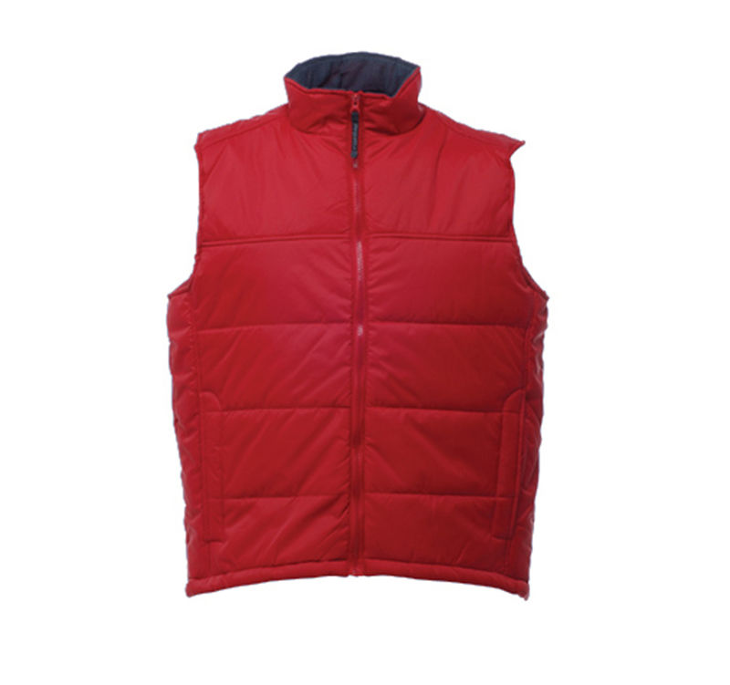 Saka | Bodywarmer personnalisé pour homme Rouge 1