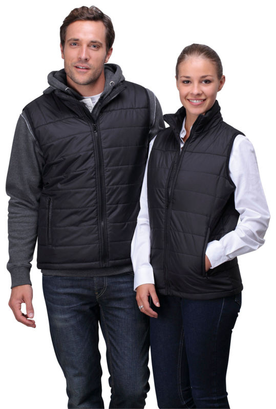 fabricant bodywarmer hiver impression logo