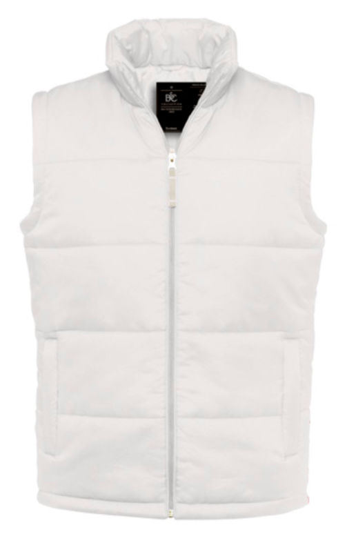 fournisseur bodywarmer hiver personnéalisable Blanc