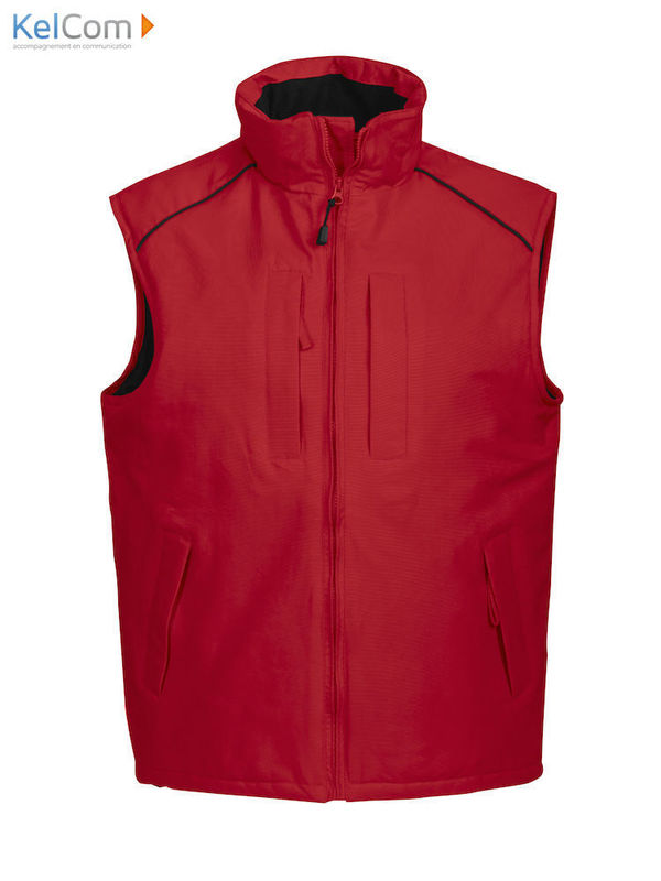 Gilet coupe vent de travail Rouge