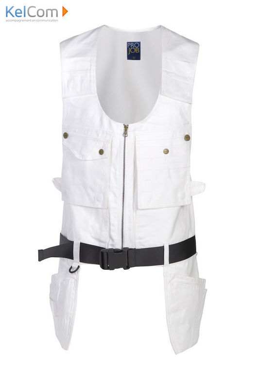 Gilet professionnel Blanc