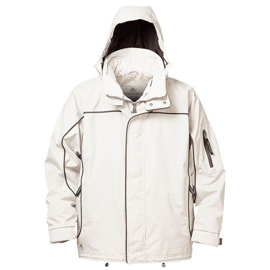 manteau manche courte publicitaire Blanc
