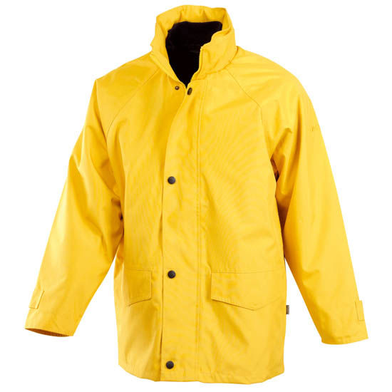 manteaux publicitaires Jaune