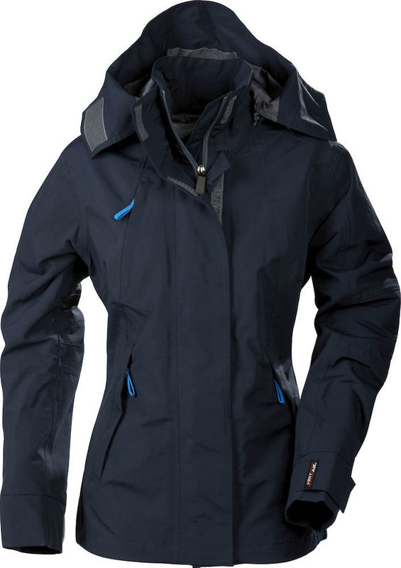 Parka personnalisable femme imperméable et respirant Marine
