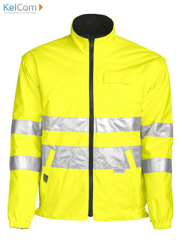 Parka pro thermal 6-en-1 professionnel Jaune Marine