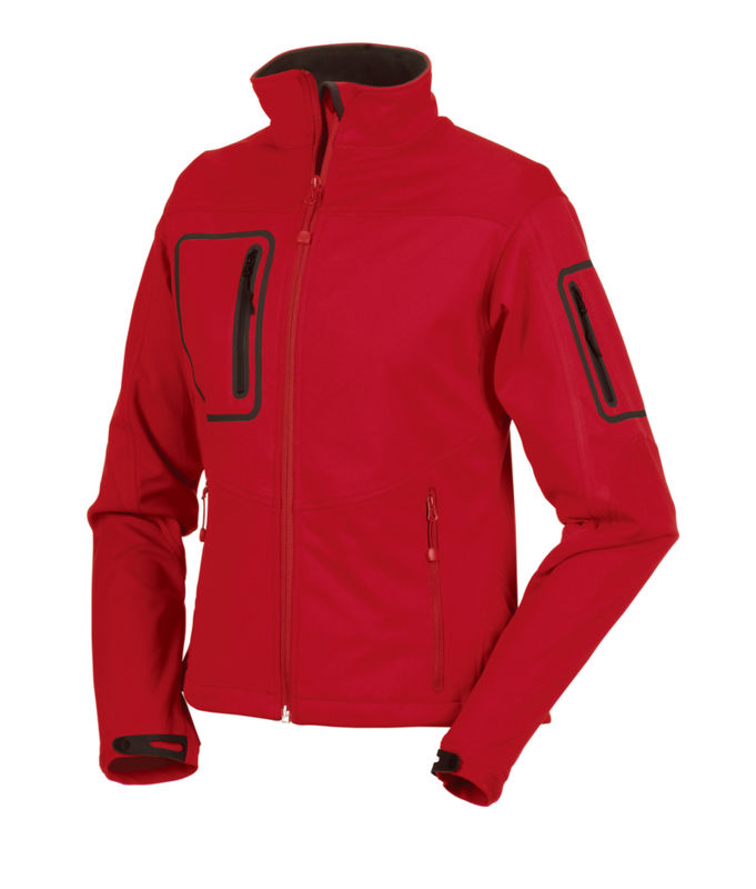 Wylloo | Softshell publicitaire pour homme Rouge 1