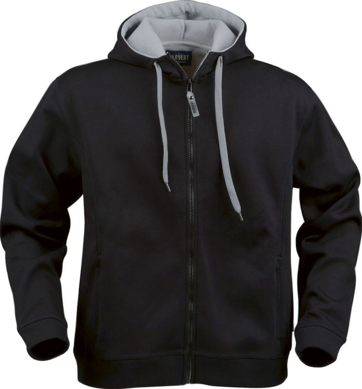 Veste à personnaliser à capuche homme Noir