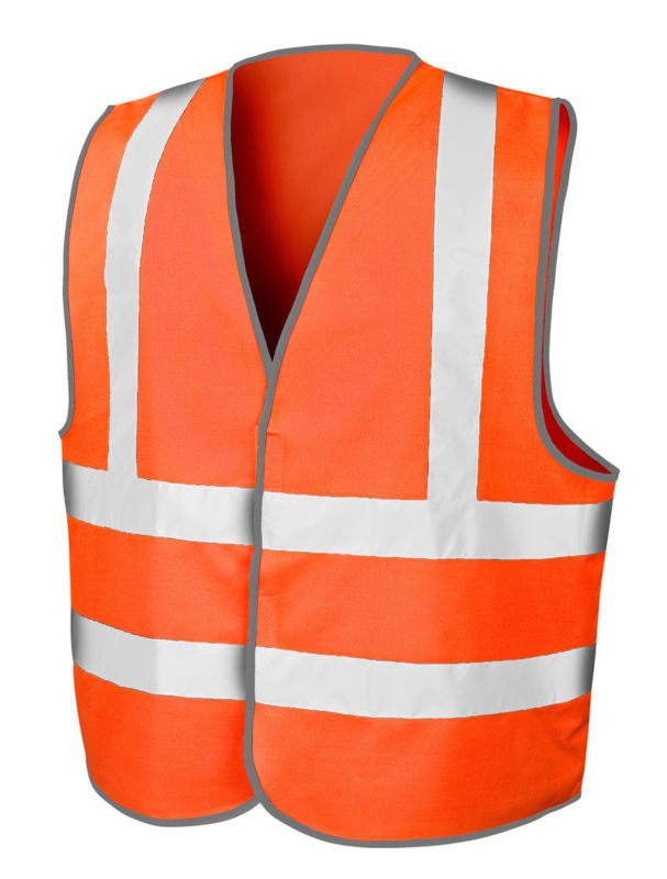 Core Motorway | Veste publicitaire unisexe Orange Securite 1