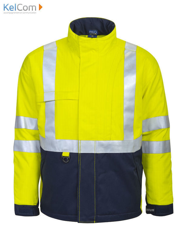 Veste doublée professionnel Jaune Marine