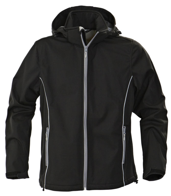 Veste personnalisable softshell Noir