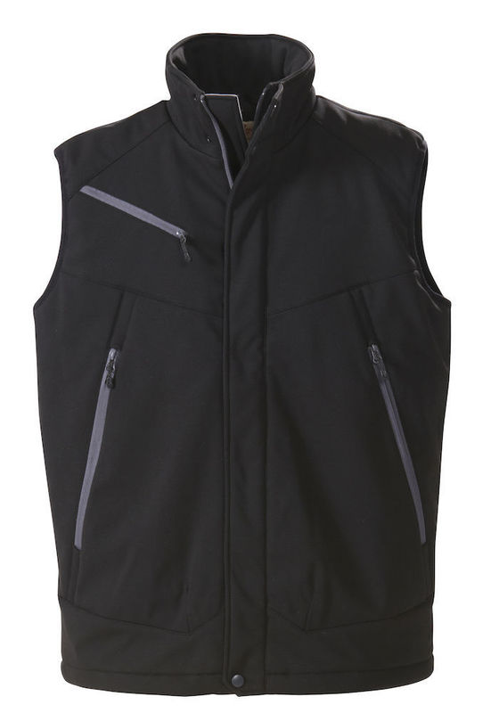 Veste personnalisé soft shell Noir
