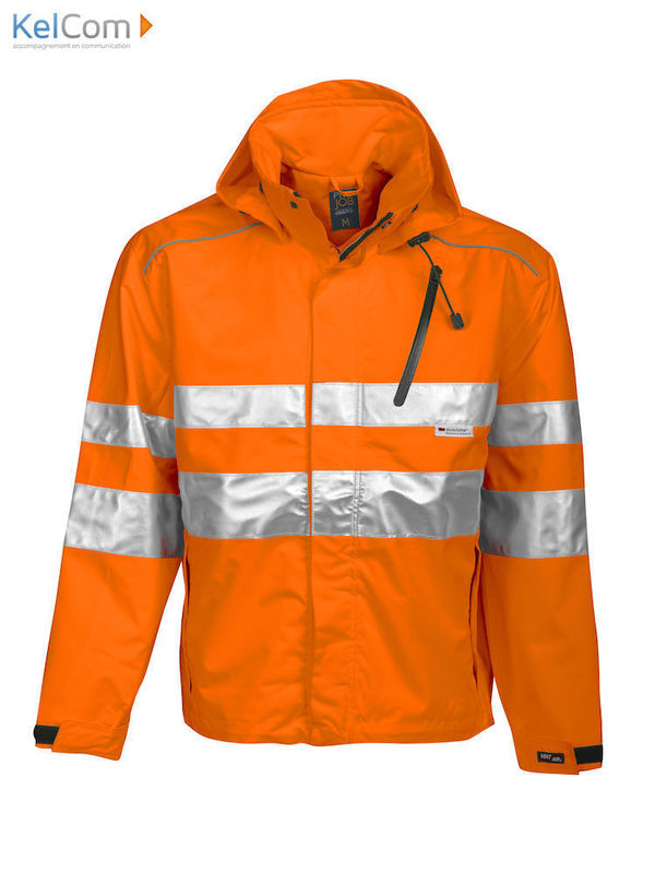 Veste résistante au vent pour professionnel Orange