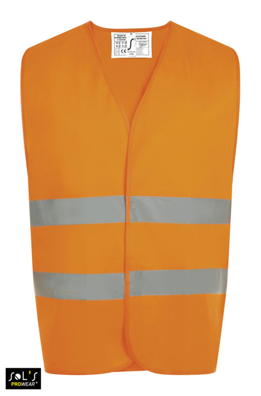 Secure Pro | Veste personnalisée unisexe Orange néon