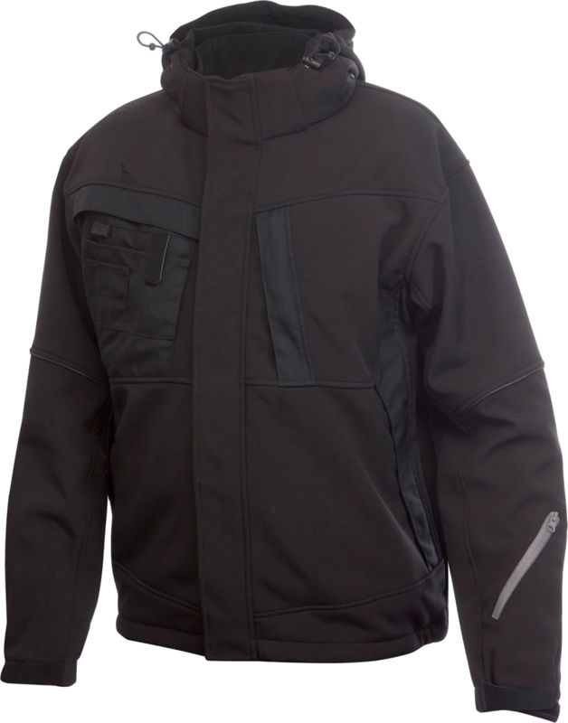 Veste softshell de travail Noir