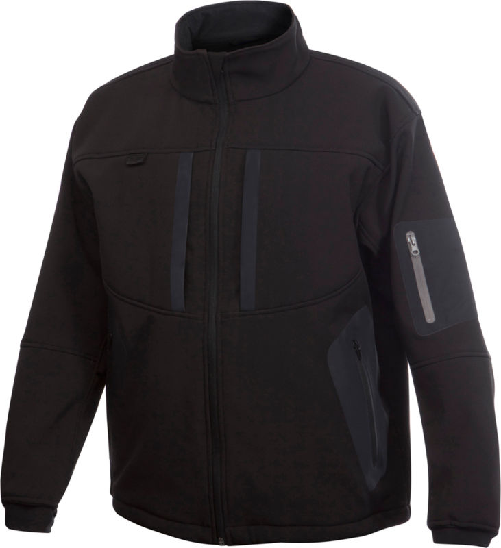 veste softshell pour professionnel Noir