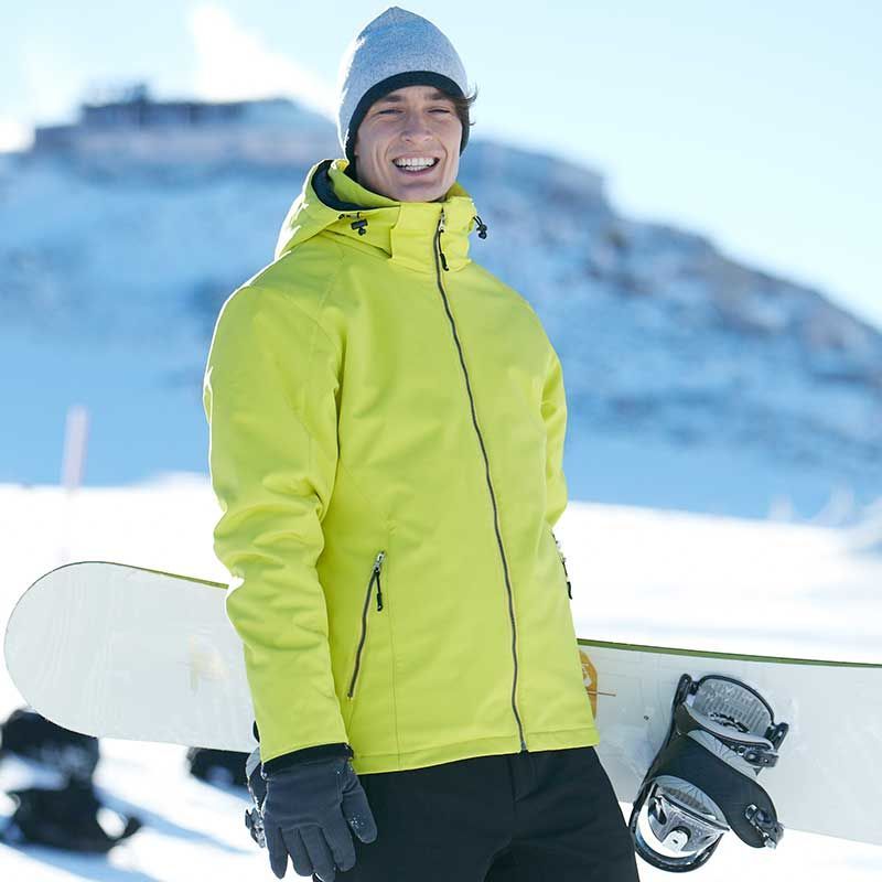 Veste personnalisé softshell à capuche amovible