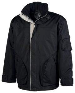 acheter blouson long personnalisé Noir Beige