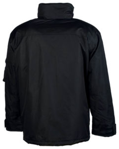 acheter blouson long personnalisé Noir Beige 2