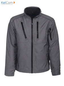 Blouson avec doublure polaire vétement professionnel Charbon