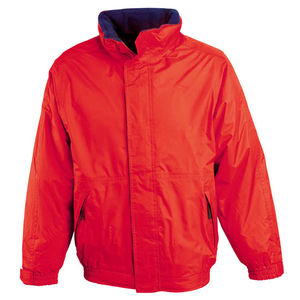blouson impression Rouge