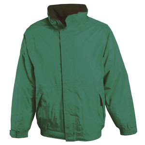 blouson impression Vert Forêt