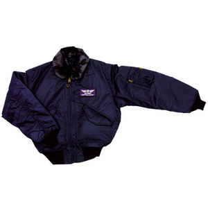 blouson imprimée Bleu marine