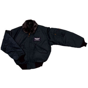 blouson imprimée Noir
