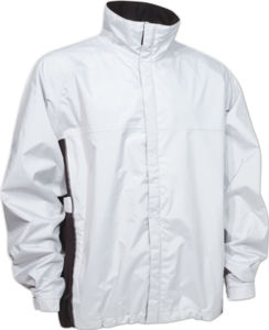 Blouson personnalisé coupe vent homme Gris Clair