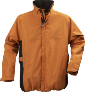 Blouson personnalisé coupe vent homme Orange