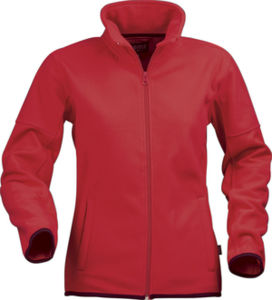 Blouson personnalisé polaire femme Rouge