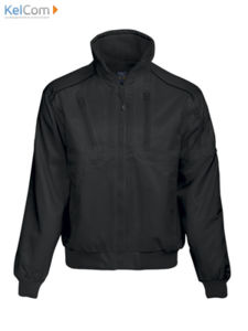 Blouson pilote avec poches professionnel Noir