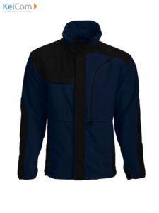 Blouson polaire imperméable vétement professionnel Marine