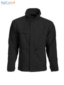 Blouson polaire imperméable vétement professionnel Noir