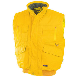 Body warmer entreprise Jaune