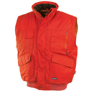 Body warmer entreprise Rouge