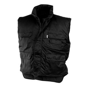 Body warmer personnalisés Noir