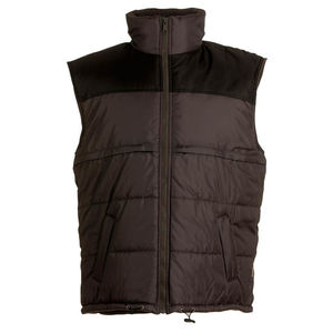 Body warmer publicitaires Anthracite Noir
