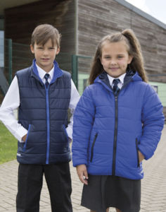 Iurrowi | Bodywarmer Coupe-Vent personnalisé pour enfant Marine Bleu royal 4
