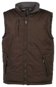 Regate | Bodywarmer Coupe-Vent publicitaire pour homme Gris foncé