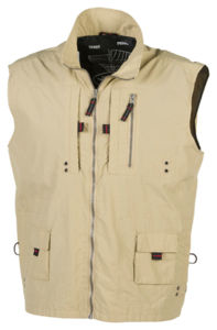 Targy | Bodywarmer Coupe-Vent publicitaire pour homme Beige