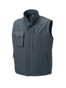 Xede | Bodywarmer Coupe-Vent publicitaire pour homme Gris 1