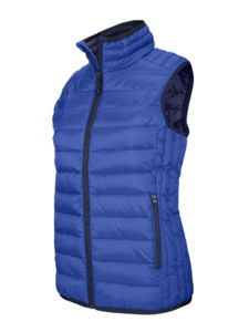 Dypo | Bodywarmer Doudoune publicitaire pour femme Royal Clair