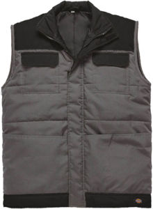 Everyday | Bodywarmer publicitaire pour homme Gris Noir