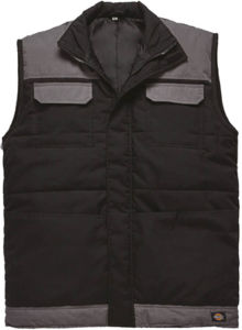 Everyday | Bodywarmer publicitaire pour homme Noir Gris