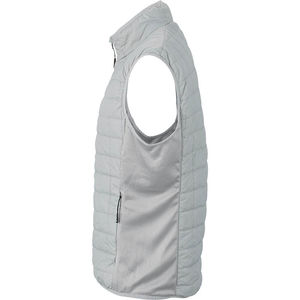 Fajy | Bodywarmer publicitaire pour homme Argent Argent 3