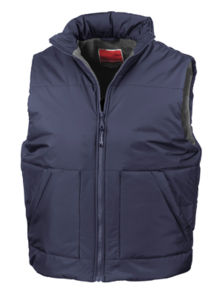 Fleece Lined | Bodywarmer publicitaire pour homme Marine 2
