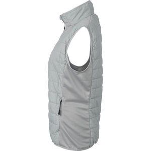 Lillu | Bodywarmer publicitaire pour femme Argent Argent 3