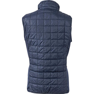 Lillu | Bodywarmer publicitaire pour femme Marine Argent 1